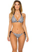 Luli Fama El Malecon Braided Wavey Tieside Ruched Back Full Bottom